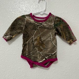 Carhartt Camo Onesie, Size 3M